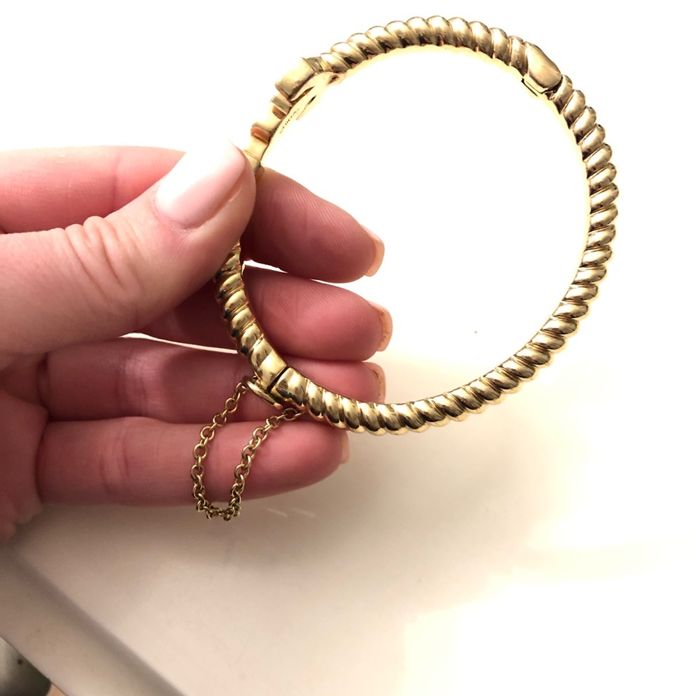 Coach Anchor Gold Bangle ⚓️⚓️ - Picture 2 of 8